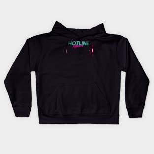 Hotline Miami live action Kids Hoodie